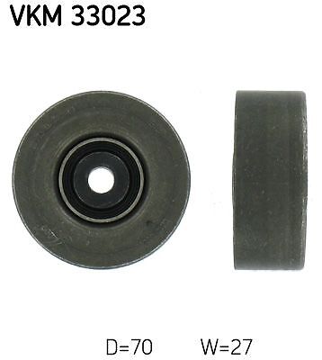 SKF VKM 33023 Umlenk-/FüHrungsrolle, Keilrippenriemen FüR CitroËN Peugeot-image