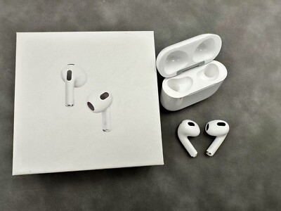 Αpplе Earphones 3rd Generation Pods with Charging Case - Genuine Full Set US