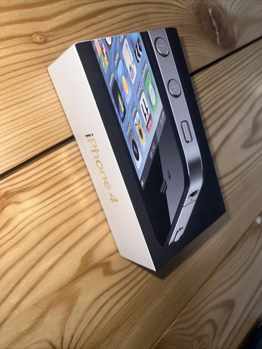Scatola Originale iPhone 4 Nero 8 GB ITA ONLY BOX - NO ACCESSORI - SCATOLA VUOTA - Foto 2 di 4