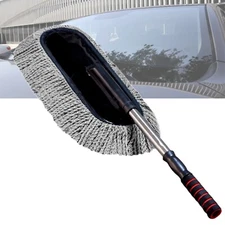 Retractable Car Cleaning Brush Detachable Car Duster Microfiber Duster 28.54-34”