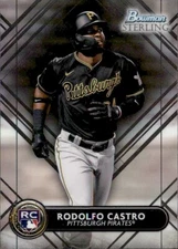 2022 BOWMAN STERLING PITTSBURGH PIRATES -RC RODOLFO CASTRO #BSR-14