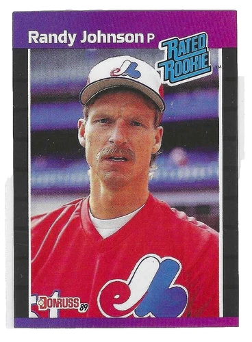 Leaf Randy Johnson Baseball Sports Trading Cards & Accessories ungraded