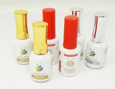 Gelivia Mixed In-N-Out Dipping System Supplies Top Coat Top Gel Base Gel