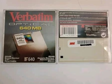 Lot Of 2 Verbatim 3.5inch 640MB Rewritable Disks New Other