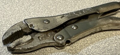 【新品未使用】USA PETERSEN社製 VISE GRIP 7WR Vintage Peterson Dewitt Vise Grip 7WR Locking Pliers, Made
