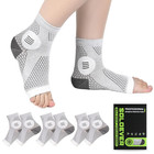 3Pairs Neuropathy Socks for Women & Men Compression Socks 20-30 Mmhg Ankle Sleev