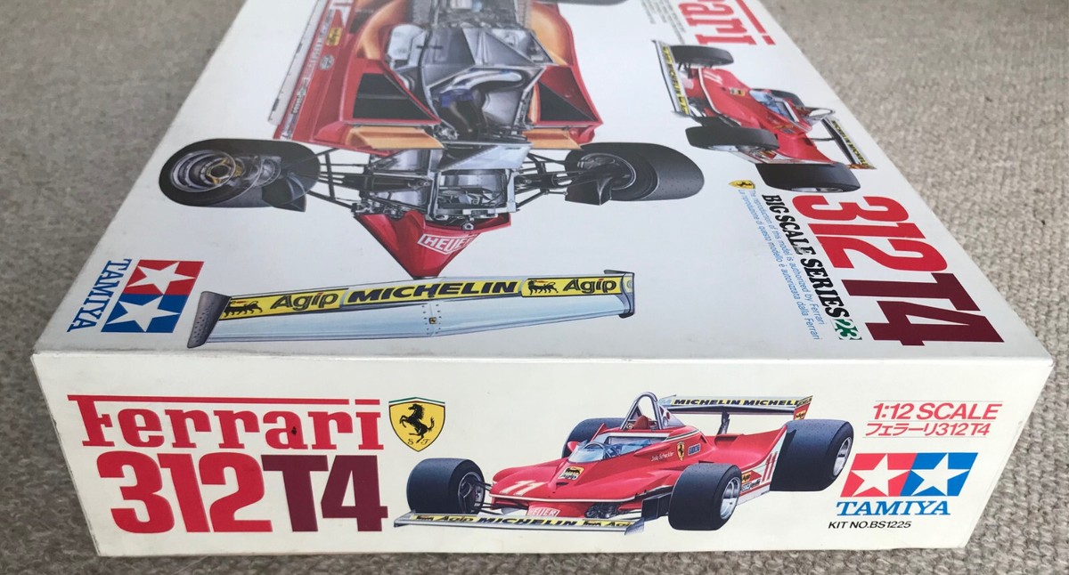 TAMIYA 1/12 FERRARI 312T4 F1 Racing Car Plastic Model Kit
