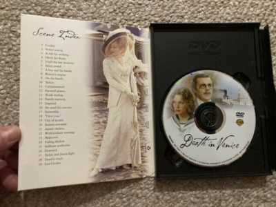 DEATH IN VENICE LUCHINO VISCONTI 1971/1999 DVD WARNER SNAP CASE