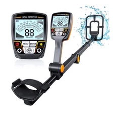 TX640 Folding Detector, Discrimination, Notch & all Metal, PinPointer, Backlight