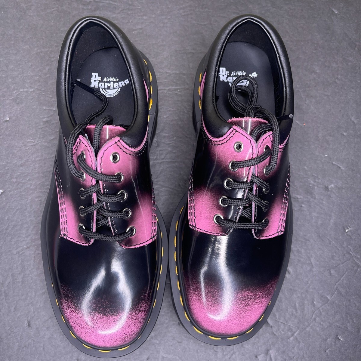 New Dr. Martens 8053 Quad Womens Size 7 Leather Platform