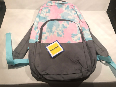 Backpack Pastel Colors 18''H X 12''W X 5''D Padded Straps NWT High Trails Equipment