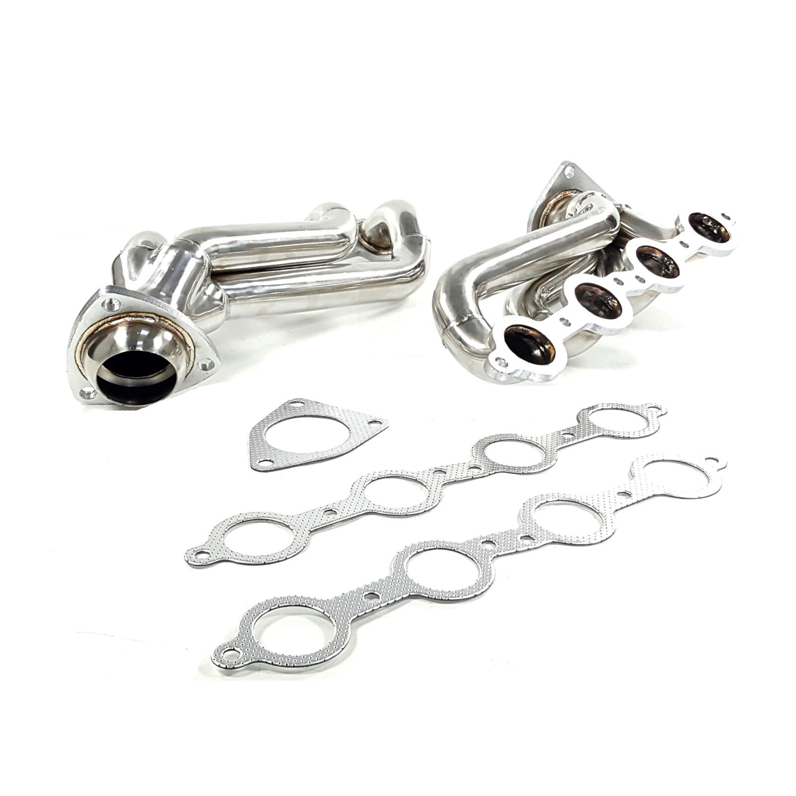 Exhaust Headers For Chevy Silverado 1500 4.8 5.3 6.0 6.2L 2500HD 3500HD