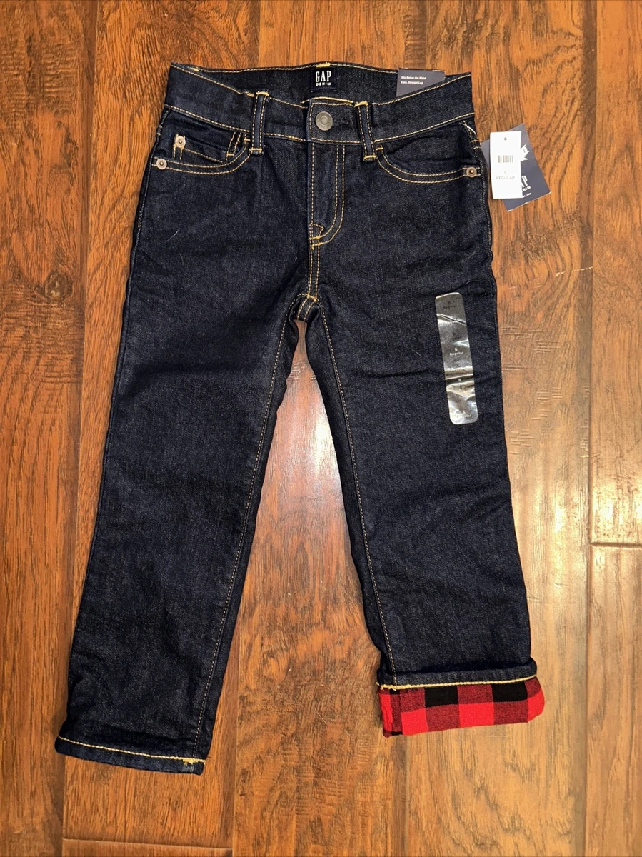 Gap flannel 2024 lined pants
