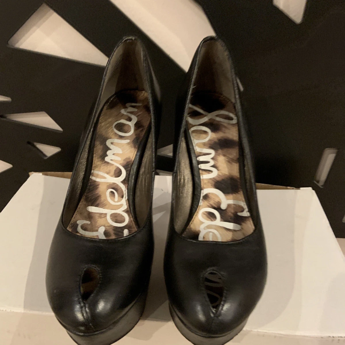 Sam edelman peep toe pumps cheap