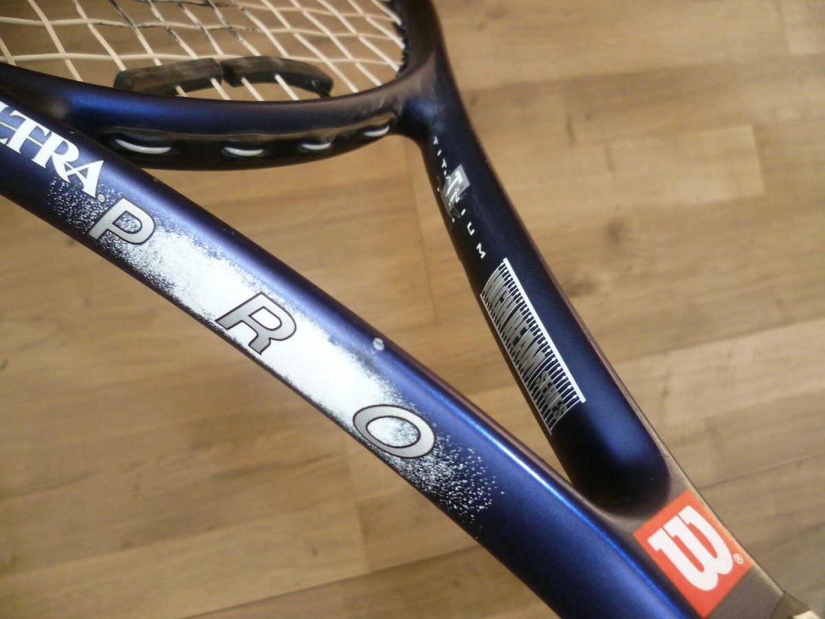 Raquette Tennis Wilson Ultra Pro Titanium Softshock - Manche 2 (4 1/4) - Occasion