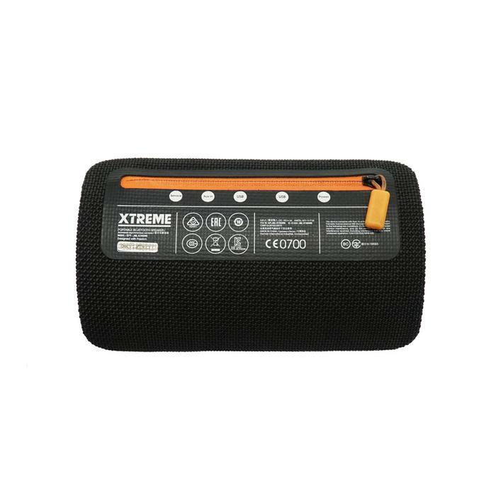 JBL Xtreme Portable Bluetooth Speaker Fabric Mesh Rear Zipper