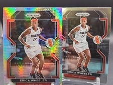 Erica Wheeler - 2022 Prizm WNBA - Hyper Prizm And Base #135 - Atlanta Dream