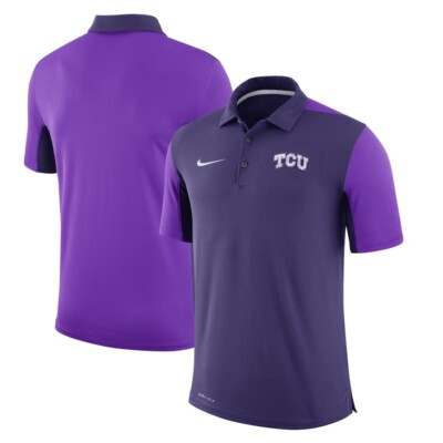 nike tcu polo