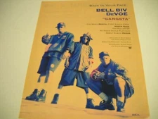 BELL BIV DEVOE are back in your face with GANGSTA original 1992 Promo Display Ad