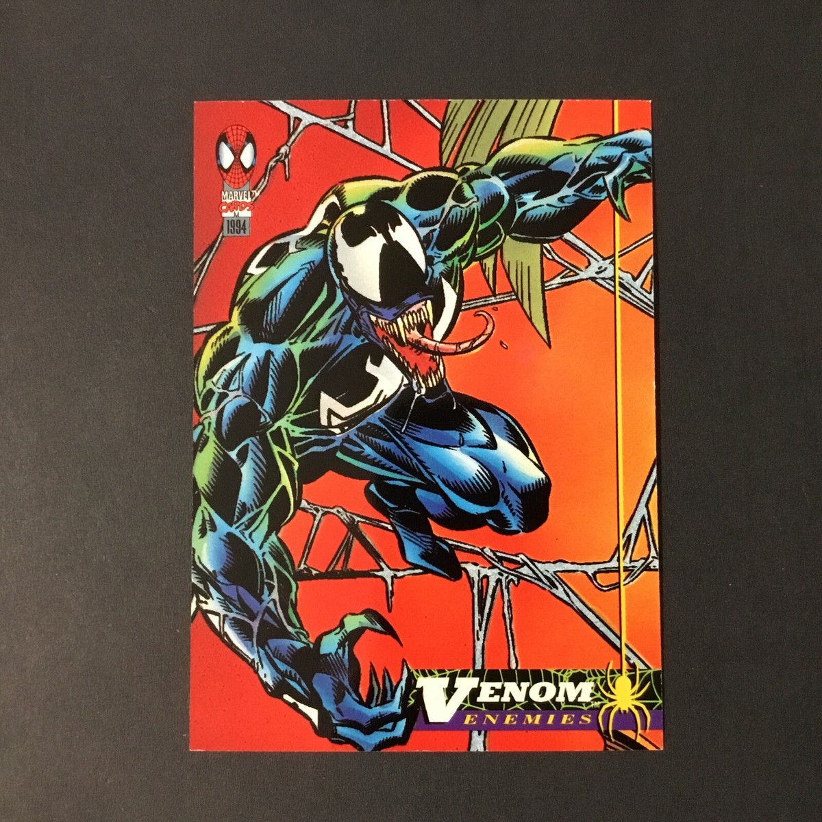 1994 Fleer Marvel Cards The Amazing Spider-Man Enemies #67 Venom