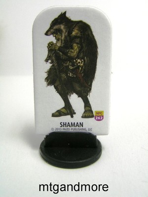 Pathfinder Battles Pawns/Tokens - #262 Shaman NPC Class - NPC Codex