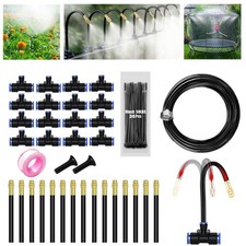 360° Adjustable Mister Sprinkler Drip Irrigation System -Water Trampoline Spr...
