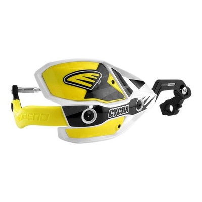 Cycra Ultra Probend CRM Wrap Handprotektoren 1-1/8 Lenker WHT/YEL
