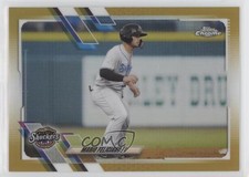 2021 Topps Pro Debut Chrome Gold Refractor 33/50 Mario Feliciano #PDC-54 0hu7