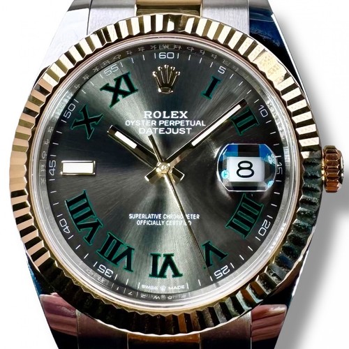 Rolex Datejust 126333 "Wimbledon" Unworn - Picture 1 of 12