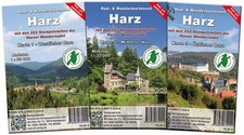 Kartenset Harz | Harzer Wandernadel | (Land-)Karte | drei Karten | 3 Bde/Tle