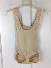 Assets by Spanx size M Naked Shaping Open Bust Panty Bodysuit # 10247R