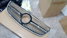 Diamantgrill K&uuml;hlergrill Grill F&uuml;r Mercedes V Klasse W447 V250 V220 MPV 2015-23