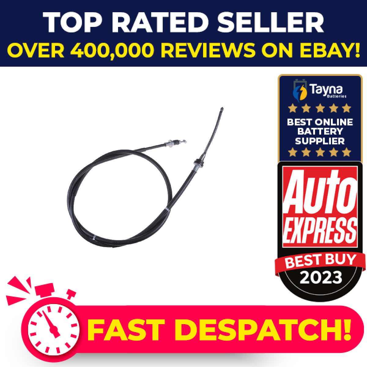 Handbrake Cable Rear Left ADZ94647 Blue Print Hand Brake Parking 8971115662 New