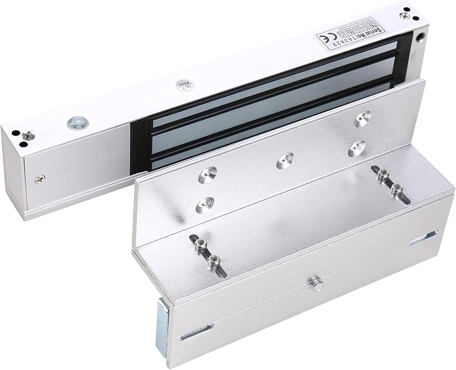 280kg Holding Force Electric Magnetic Lock with ZL Mount Bracket for Inswinging