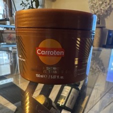 Carroten Gold Shimmer Intensive Tanning Gel 150ml Carrot Coconut Oil Vegan