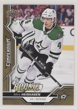 2018-19 Upper Deck Compendium Rookies Gold Miro Heiskanen #806 0c3