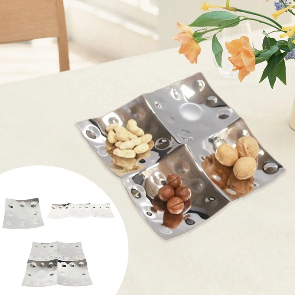 3Pcs Dried Fruit Plates Serving Trays Fruit Platter