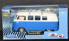 1962 Volkswagen VW Classical Bus with Surfboard 1:43 Diecast Welly Mint in box