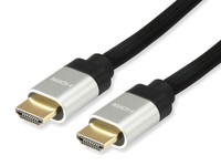 Equip Hdmi 2.1 8K Ultra High Speed Kabel 48Gbps 8K/60Hz 10M Schwarz
