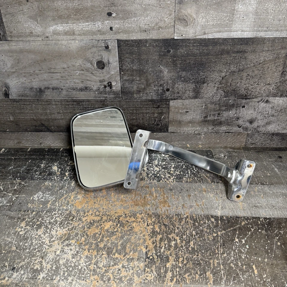 Espejo retrovisor exterior Ford F150 F250 F350 Bronco 1980-1997 bloqueo oscilante pasajero derecho OEM Foto 4 de 4