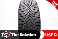 Set Of 2 Used 25555r20 Goodyear Assurance Weatherready 2 - 110v - 7.5-8.532