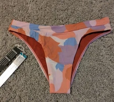 JOLYN x Eryn Krouse Alanna Bikini Bottoms Polynesia Print Size Small NWT
