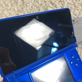 Nintendo 3DS Cobalt Blue Luigi Edition Handheld Handheld Console CTR-001 Tested