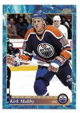 KIRK MALTBY 1993-94 SCORE ROOKIE CARD NEAR MINT+ CONDITION