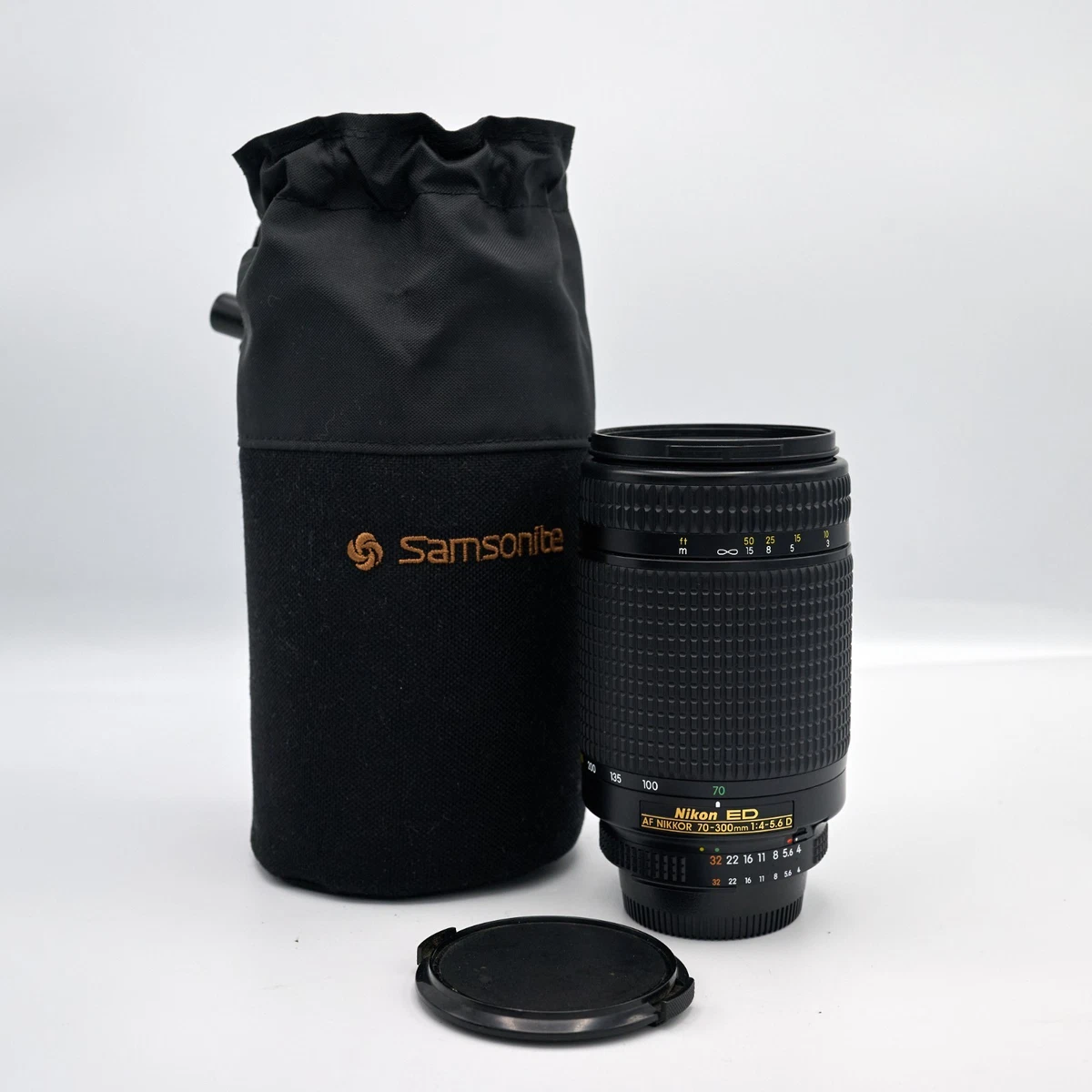 Nikon AF Camera Lenses 70-300mm Focal f/4-5.6 Maximum Aperture for