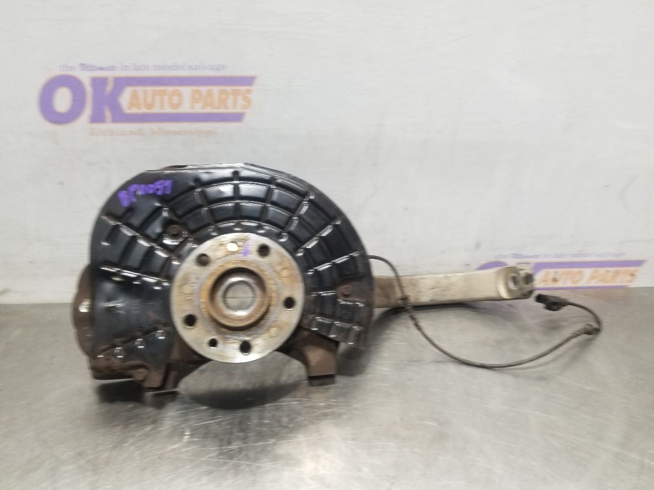 14 2014 MASERATI GHIBLI 3.0L AWD FRONT SPINDLE KNUCKLE RIGHT PASSENGER