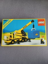 LEGO Legoland - 6361 - Mobiler Kran - Vintage - 1986 - Komplett - Ovp - BA