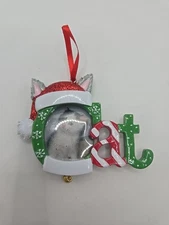 PolarX Cat Christmas Ornament PF1423 Photo Frame Holiday Decoration Pet...