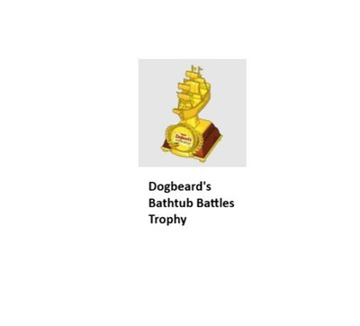 Webkinz Classic Item: Dogbeard's Bathtub Battles Trophy (Virtual ONLY) [READ]