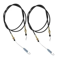 2 Pcs Shifter Cables 2-11082 Replacement for Chuck Wagon Trailmaster Trail 